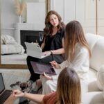 3 women in team dynamics training